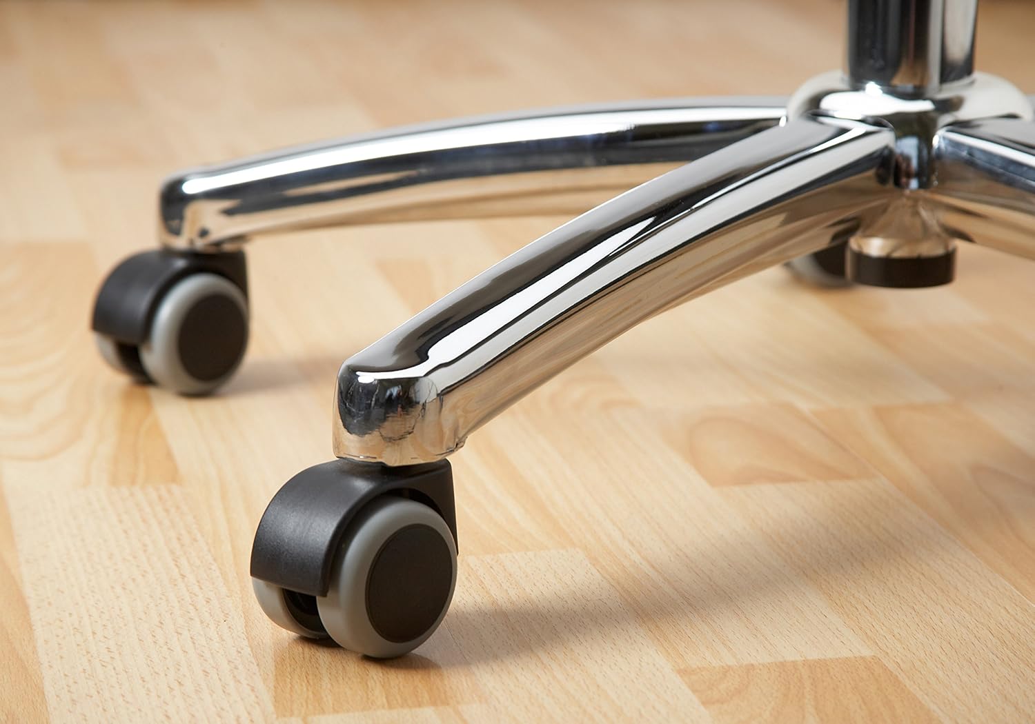Champion Double Roller/✓ and Pen ✓ TPR Wheels ✓ Soft Tread ✓ Friction Bearing Swivel Roll |/Office Chair Roller Castor Castor/Parkett Roll, 800260