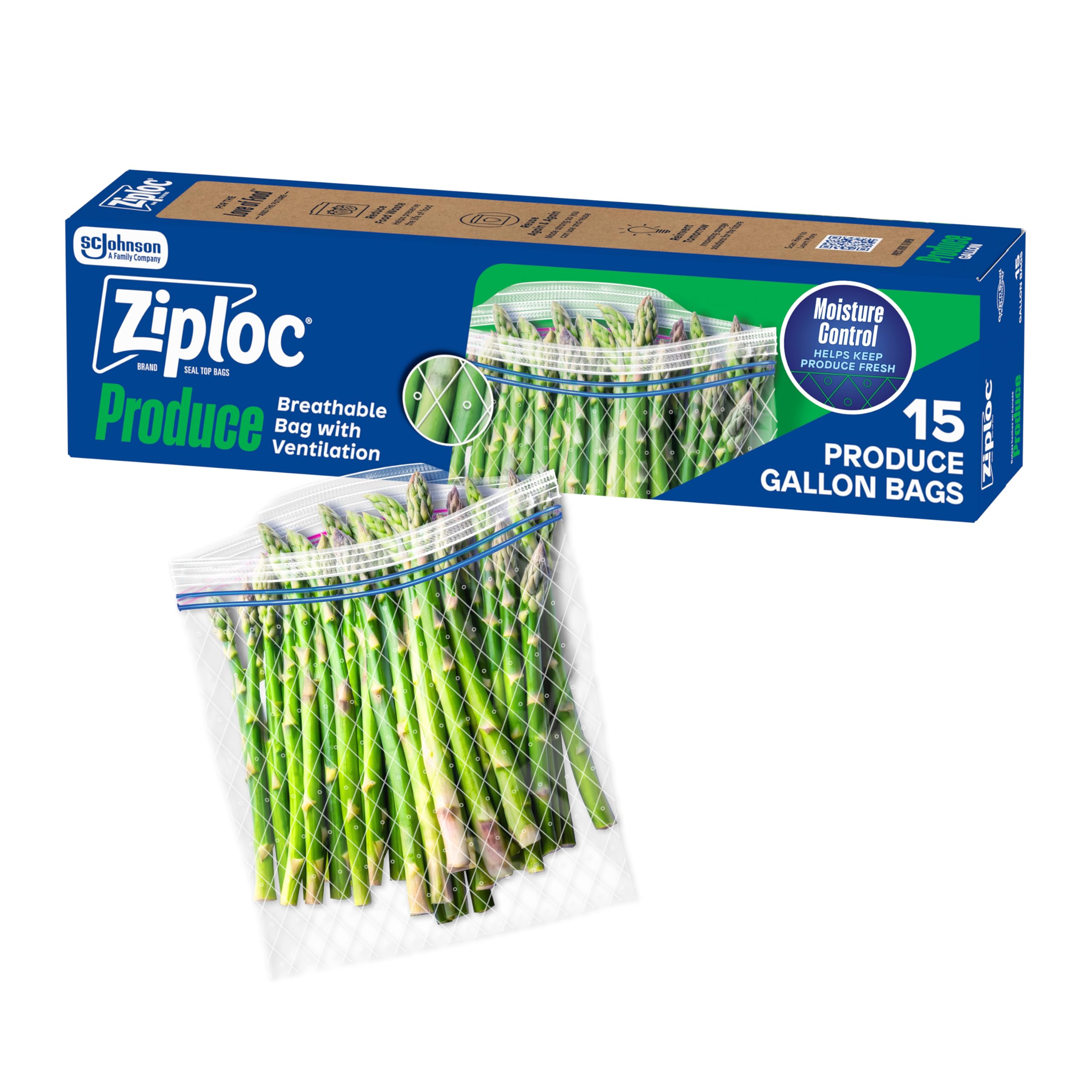 Ziploc Food Storage Produce Bags