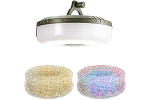 EverBrite Camping String Lights: Illuminate Your Nights with Rechargeable LED Brilliance