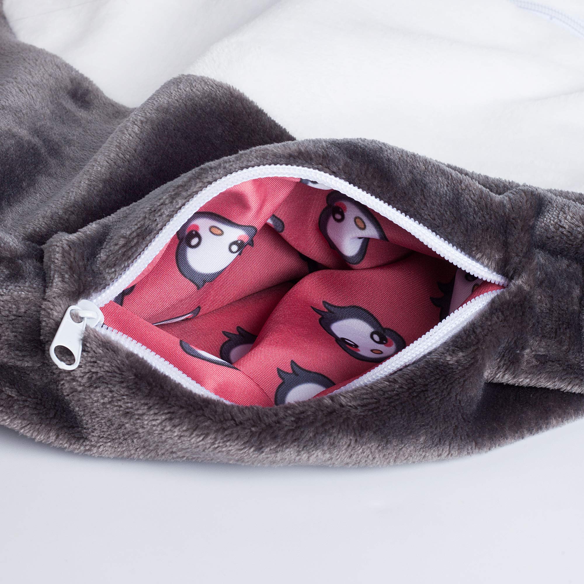 Pablo the Pingwin Onesie kombinezon kostium dla dzieci 130-150 cm czarny