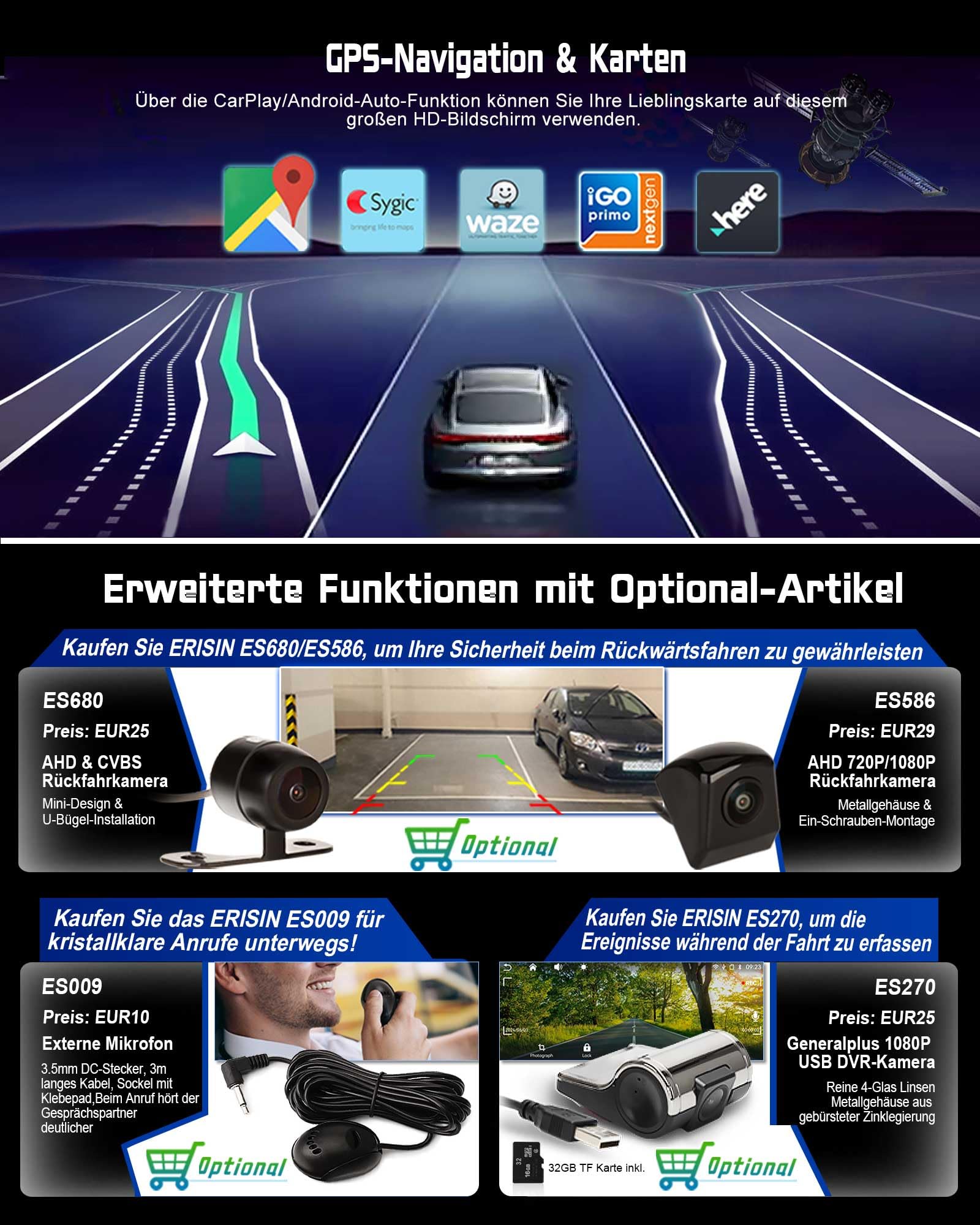 8.8 Zoll Autoradio CarPlay für BMW 3er E90 E91 E92 E93 5er E60 E61 6er E63 E64 CCC-System Unterstützt Touch Screen OEM iDrive Wireless Android Auto Bluetooth WiFi Canbus GPS Navi Schnellstart Linux