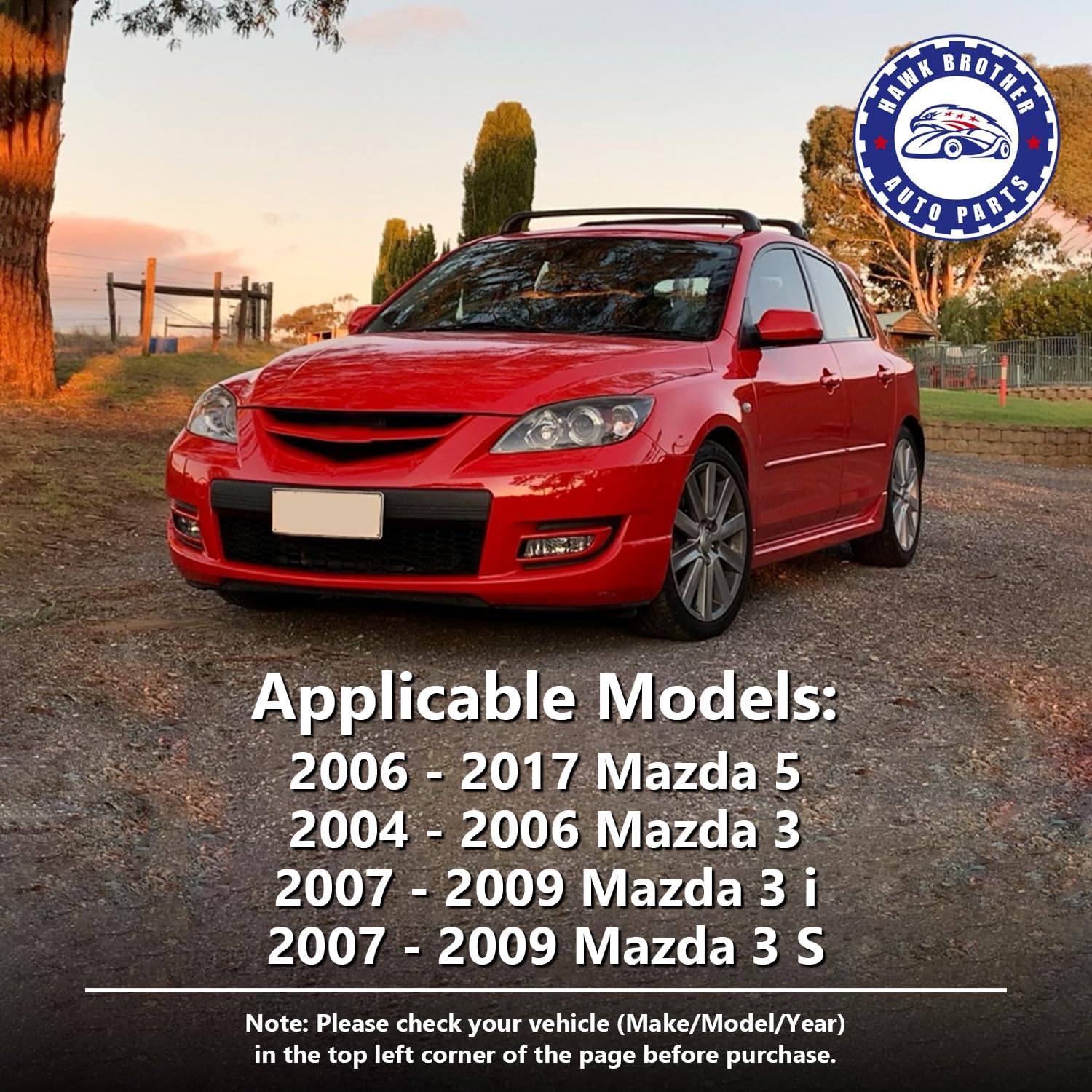 Control Arm, Front Lower Control Arm With Ball Joint Front & Rear Sway Bar Link Tie Rod Boots Suspension Kit Replacement For 2004-2009 Mazda 3, 2006-2014 Mazda 5