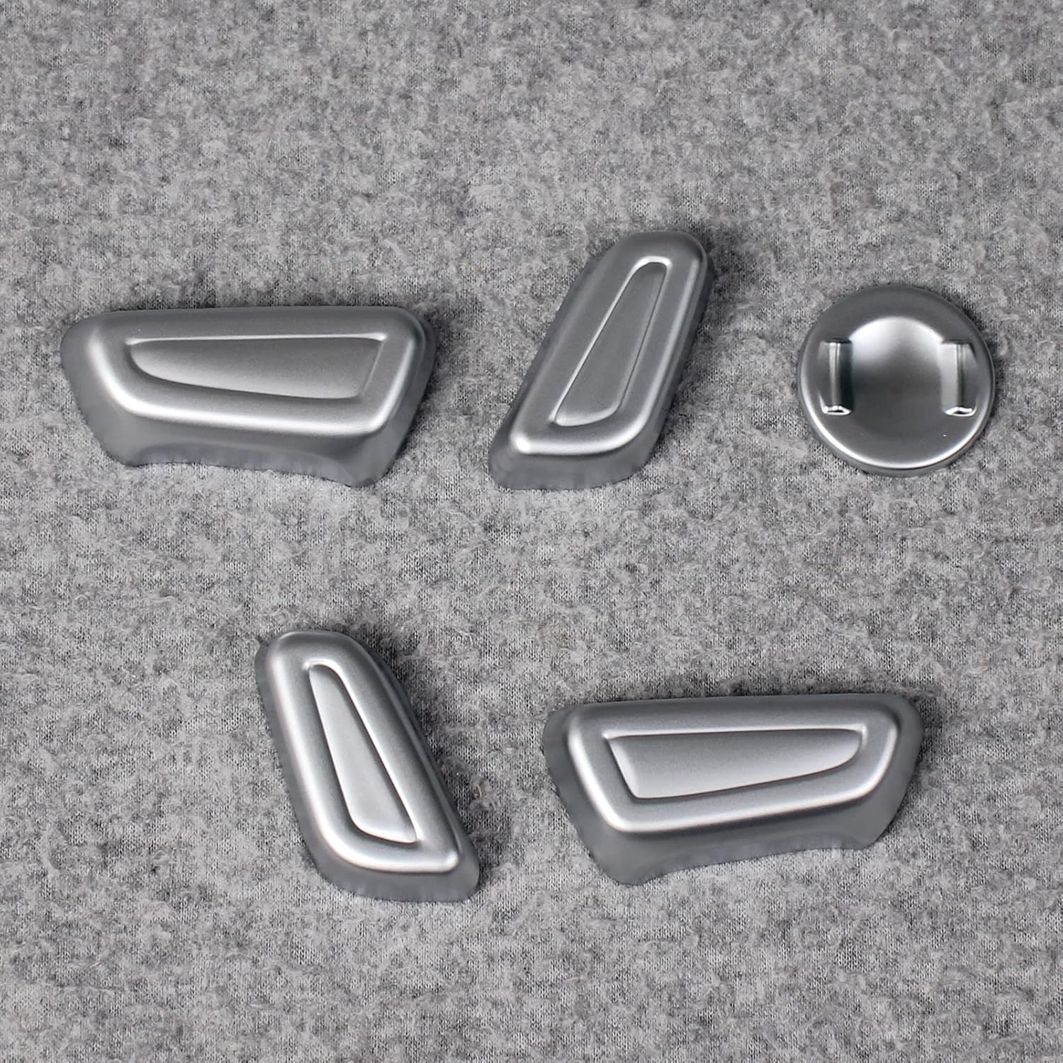 Beautost Fit for Toyota 2020 2021 2022 2023 2024 2025 2026 Highlander Door Seat Button Adjust Switch Cover Trim Matte