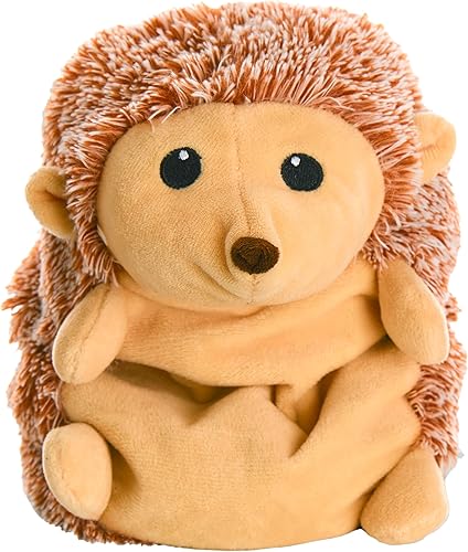 Miniatura 1 de Warm Pals - Peluche de Harley Hedgehog calentable y refrigerable para dormir, 1.5 libras, acogedores juguetes de peluche perfumados a lavanda para