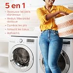 Pet Hair and Lint Guard Mega Dryer Sheets with 3X Pet Hair Fighters, Fresh Scent, 120 Count