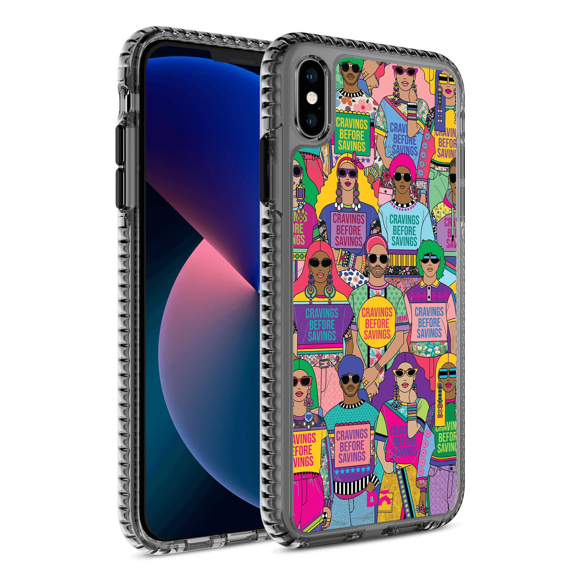 Dailyobjects Mobile Phone Case For Iphone X Printed Cravings