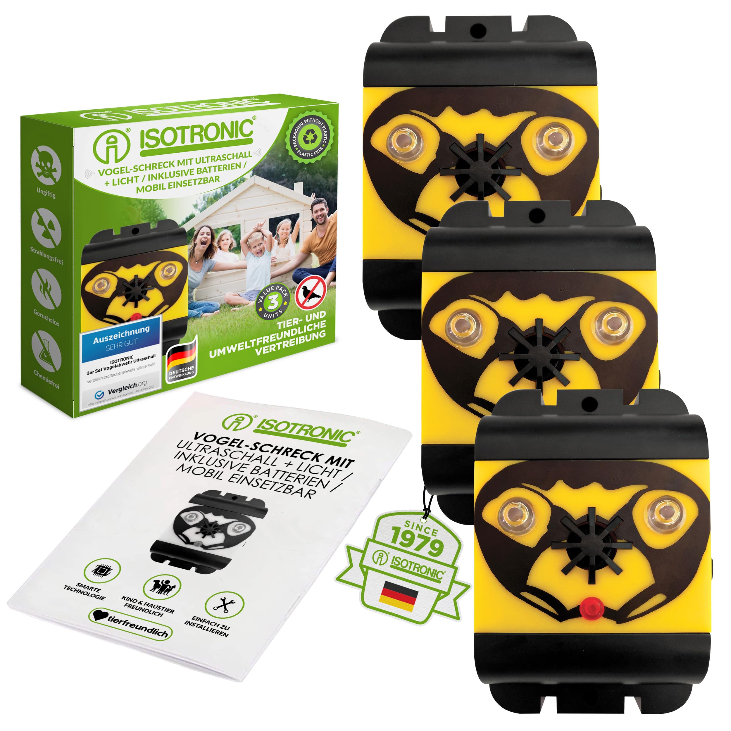 Ultraschall-Taubenabwehr Für Den Balkon - Foto 12