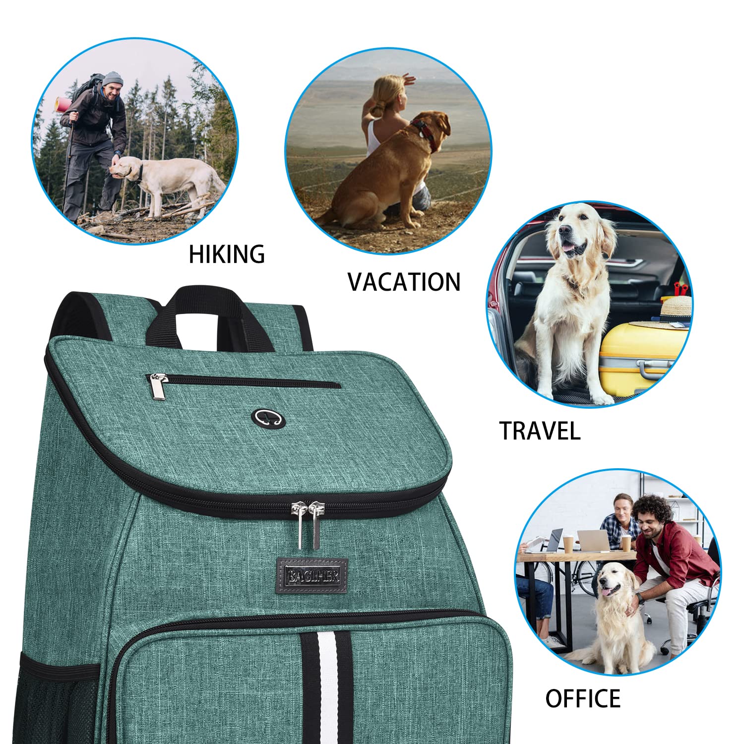 Dog Backpack Free Sample Dog Travel Bag,Airline Approved Pet