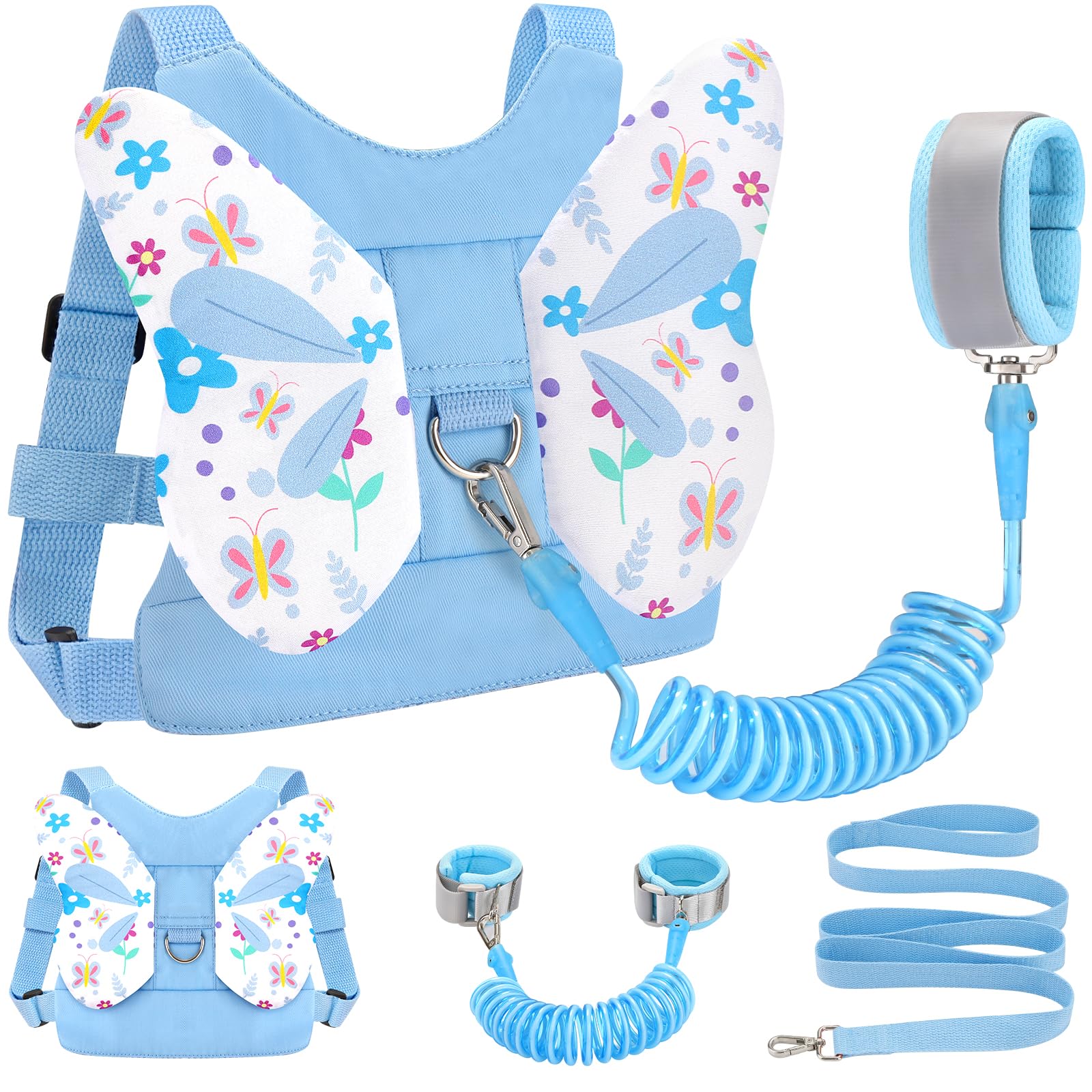 Accmor 3 in 1 Toddler Harness Leashes + Anti Lost Wrist Link, Kids Harness Children Leash for Girls, Child Anti Lost Leash Baby Cute Harness Belt Strap Hold Kids Close While Walking — Amazon image 16