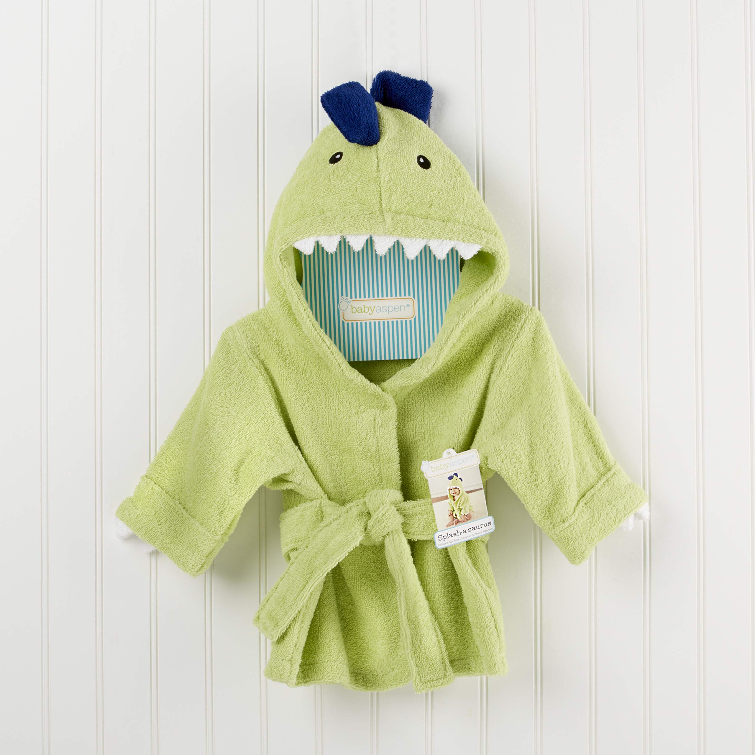 Baby Aspen Dinosaurier Spa Bademantel mit Kapuze (splash-a-saurus)