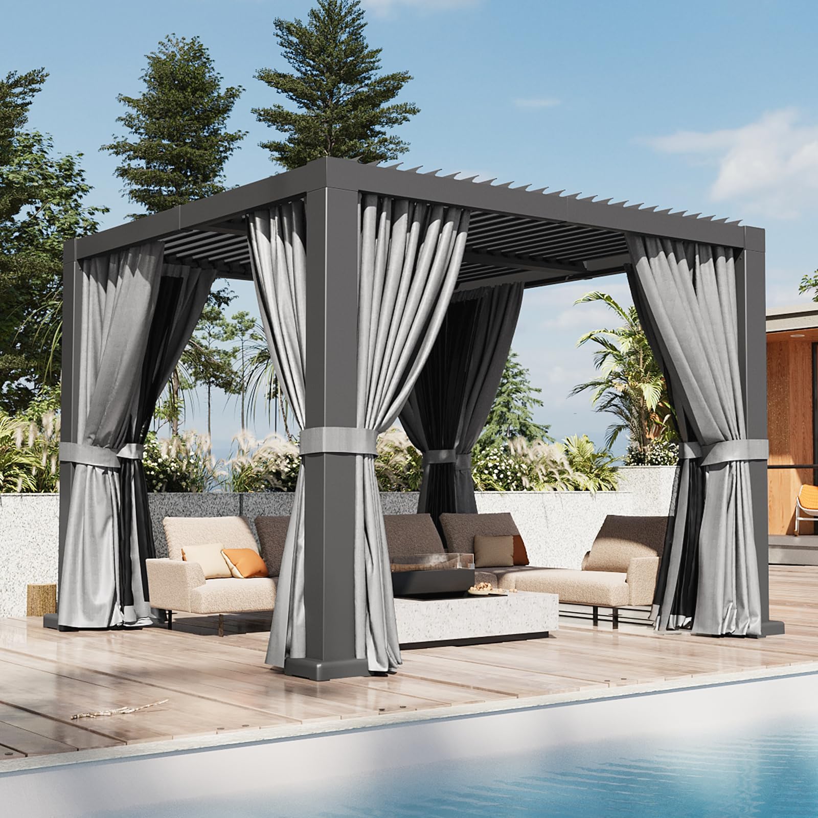 Aoxun 10x10 Pergola