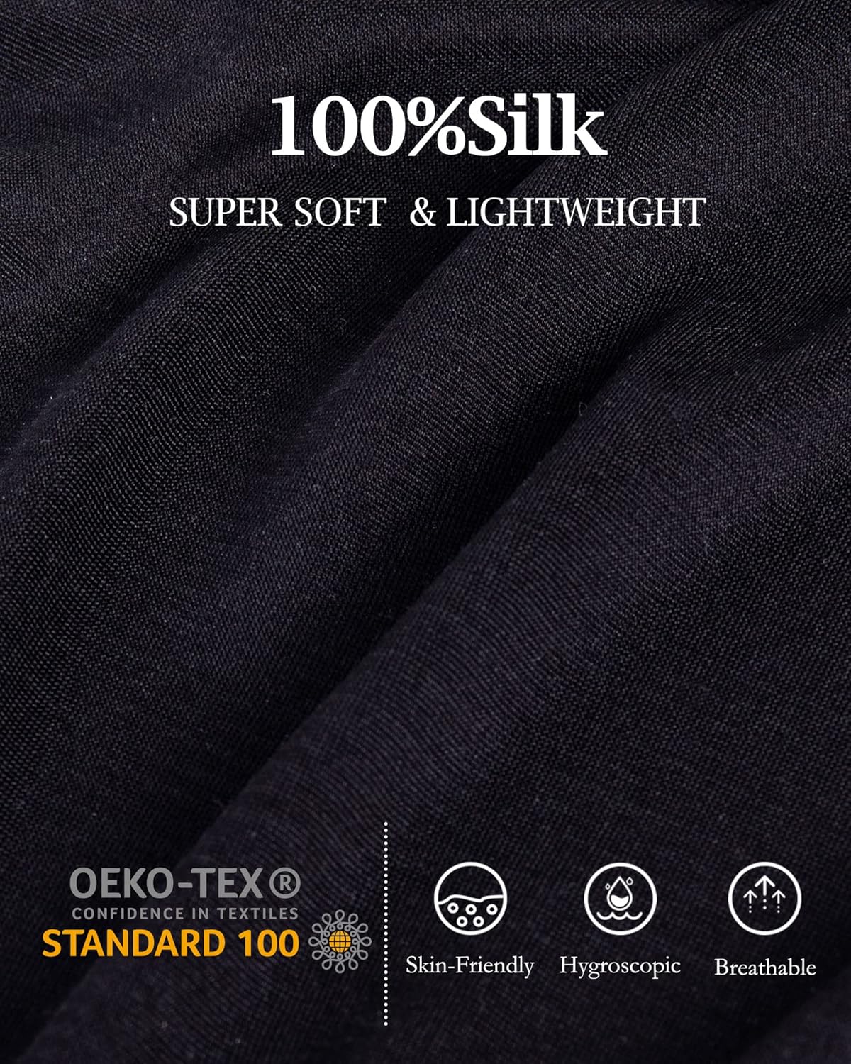 Viamulion Women's Pure Mulberry Silk Knitted Thermal Underwear Set - Image 4