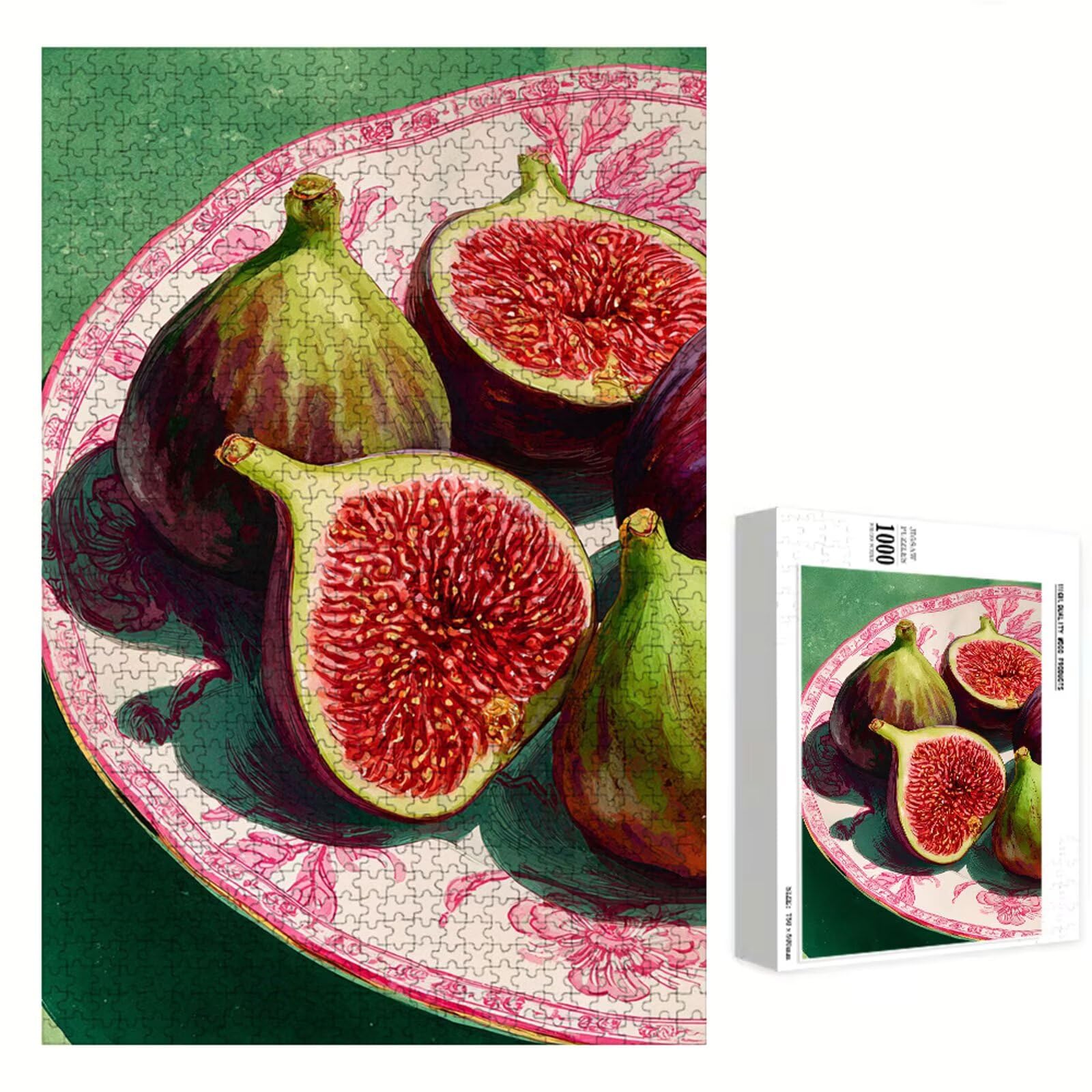 5000 Pezzi Puzzle Adulti - Frutta & Verde - Fabbricazione in Legno Robusto (Forma Classica) - Decorazione Murale con Poster - Prodotto Riservato ad Adulti e 14 Anni in Su (181x105cm) P3#865