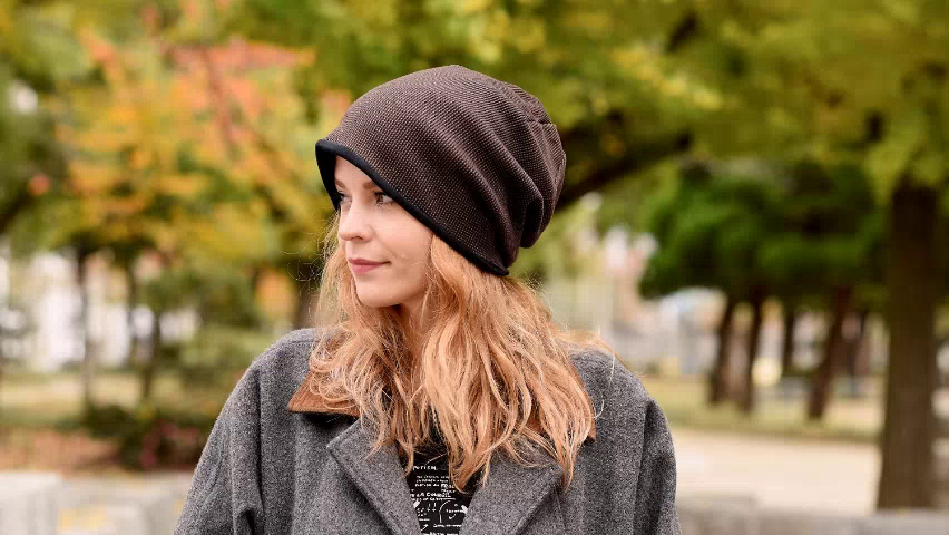 CHARM Slouch Beanie Hat for Mens and Women - Baggy Slouchy