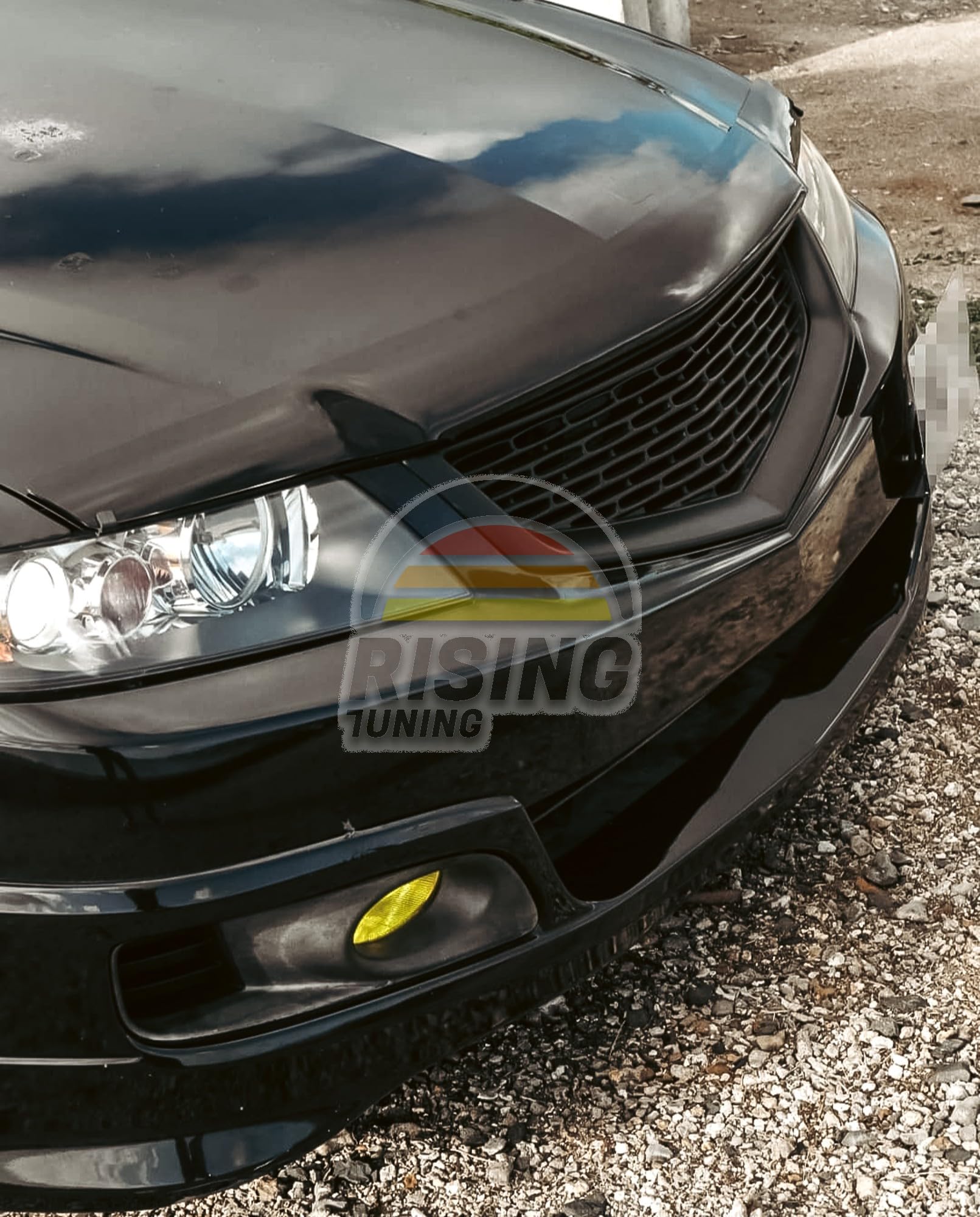 Amazon | RisingTuning Euro-R フロントグリル（ホンダ アコード7