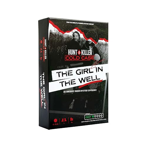 Hunt A Killer: Cold Case: Girl in The Well, an Immersive True Crime Experience, for Fans of Criminal Minds and Forensic Files, Includes 45-90 Minutes of Explicit Content, Appropriate for Ages 14+ - Girl in the Well