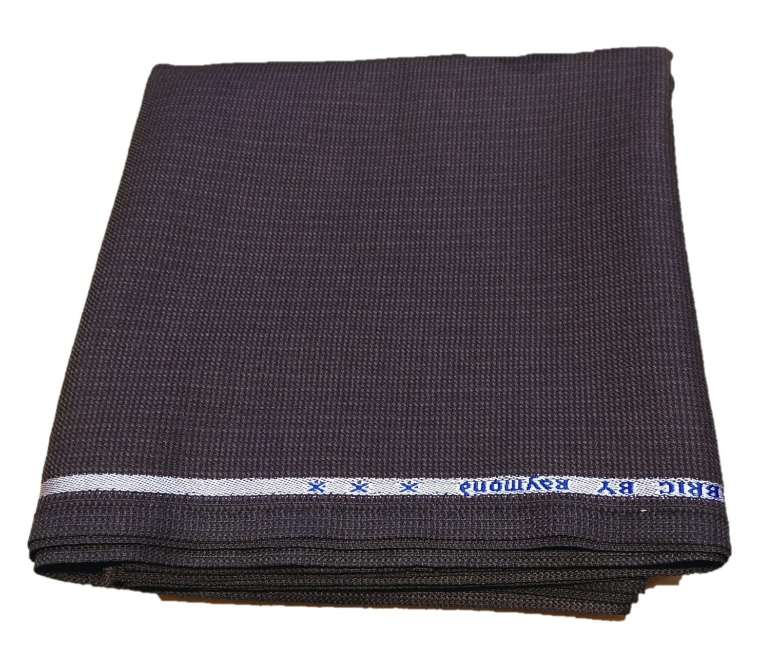raymond Men's Wool Rich Unstitched Suit Fabric (3 Mtrs) (Brown)-picture-16