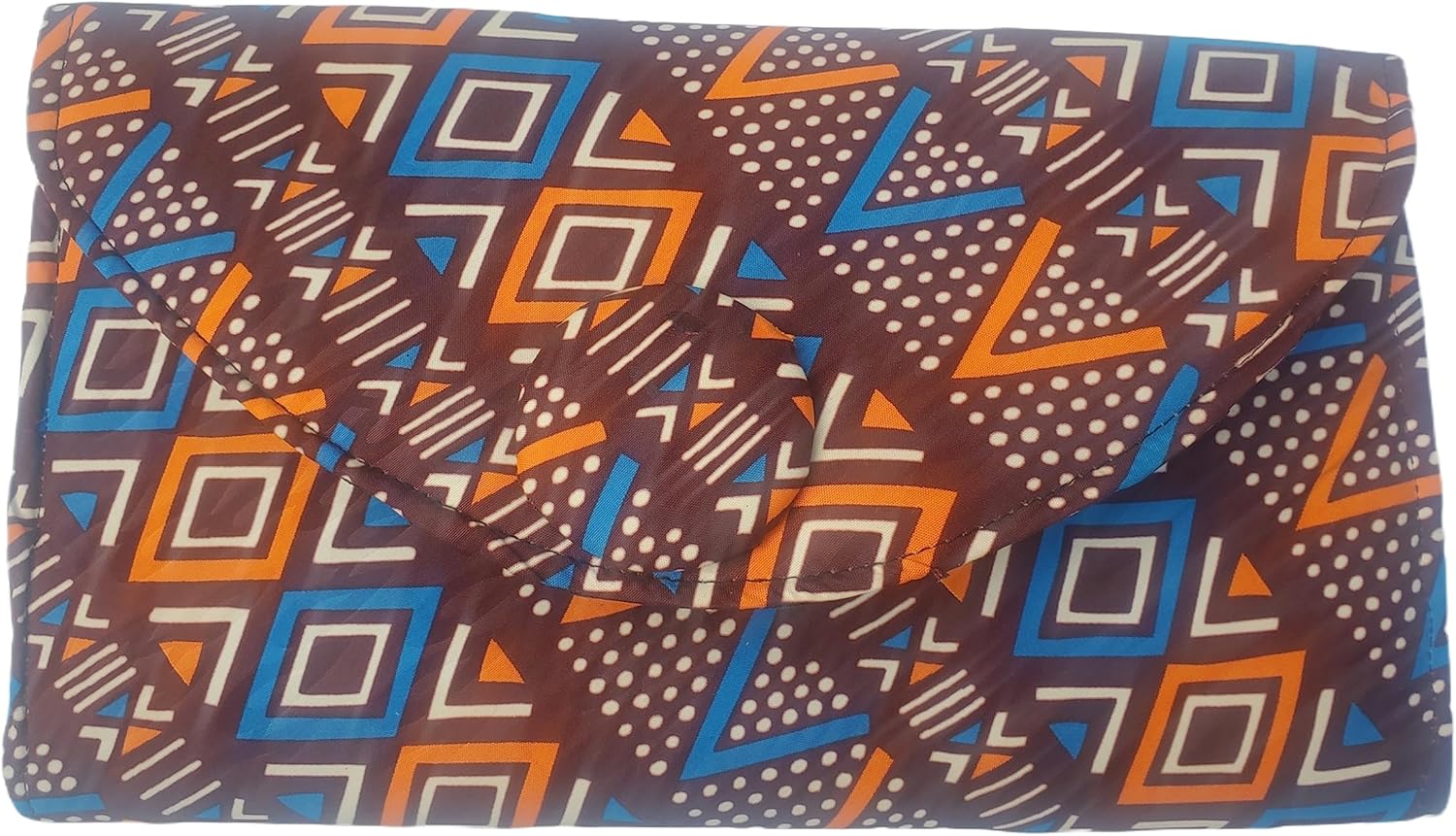 Ahiastring African clutch purse/kente purse/Ankara fabric clutch purse/Tribal clutch purse/Multicolor purse