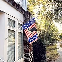 Vista 641 de Caroline's Treasures BB4243GF Bandera de jardín con texto en inglés «Merry Christmas» con texto en inglés «Merry Christmas», bandera decorativa