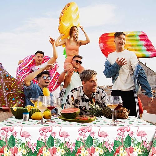 Miniatura 59 de Paquete de 3 manteles rectangulares para fiesta de los años 90, mantel de plástico con graffiti, decoración desechable para tema de retroceso, tema