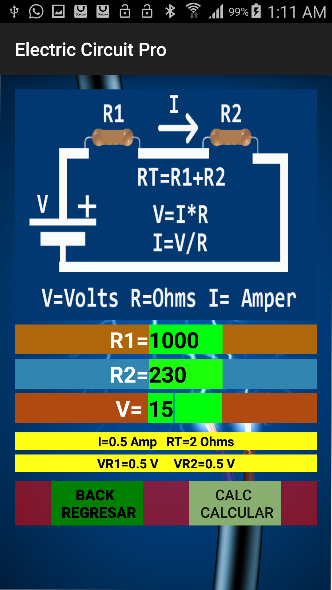 Electric Circuit Pro - App on Amazon Appstore