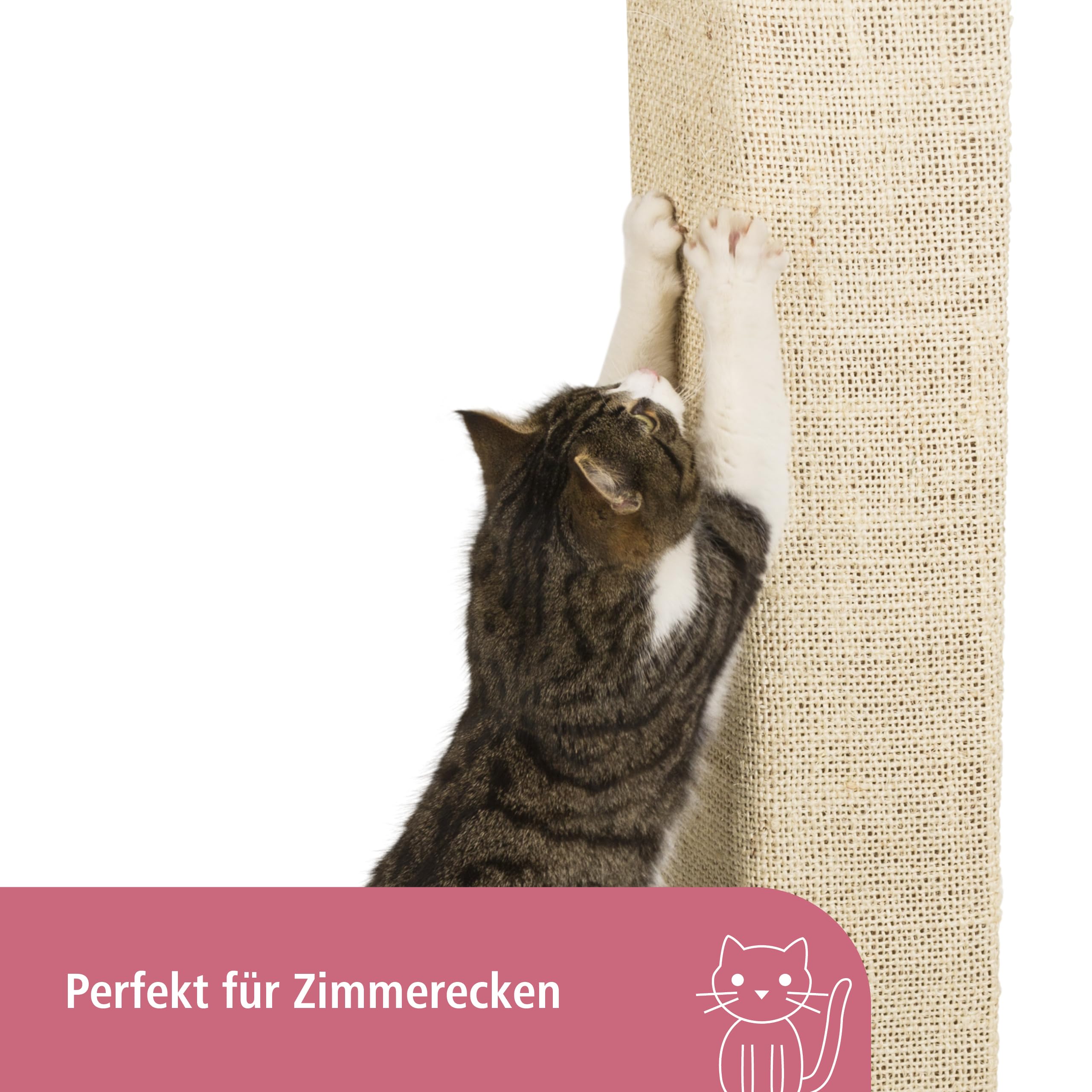 Nobleza - 3 Stück Kratzbrett Für Katzen Mit Sisal Spiel Kätzchenkratzer