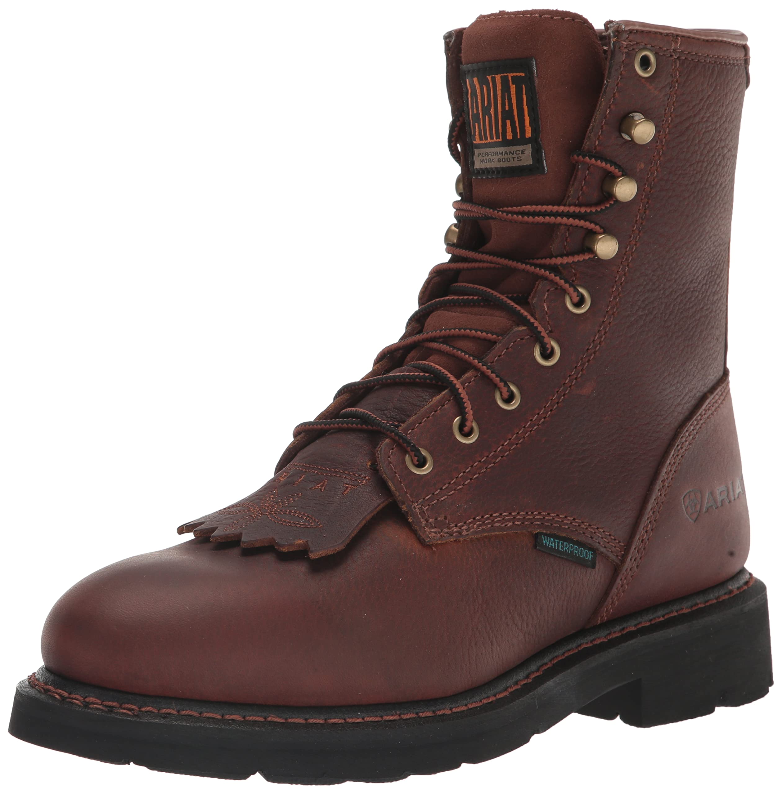 ARIATMen's Cascade 8" Waterproof Work Boot Western