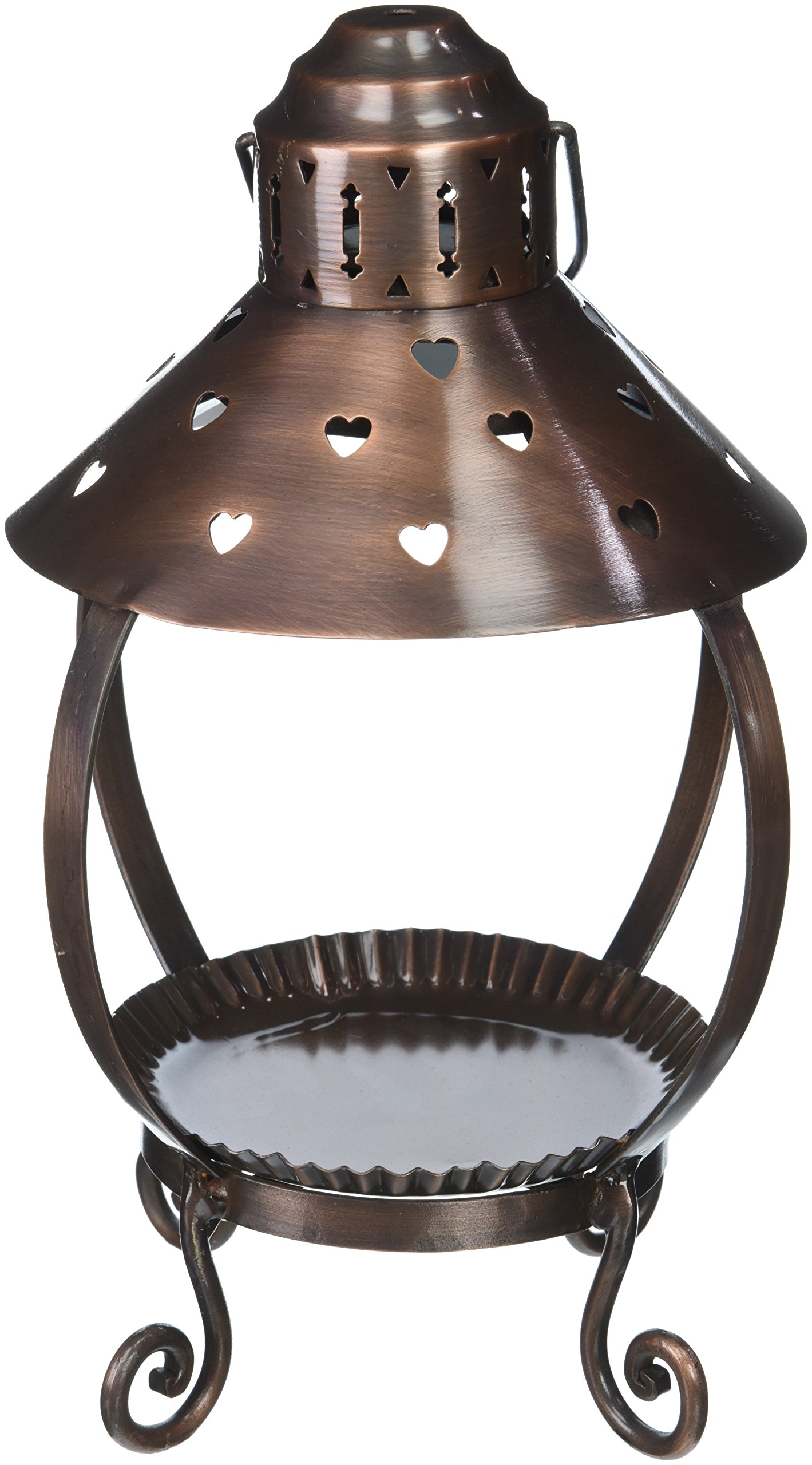 A Cheerful Giver Heart Copper Lantern, CA58