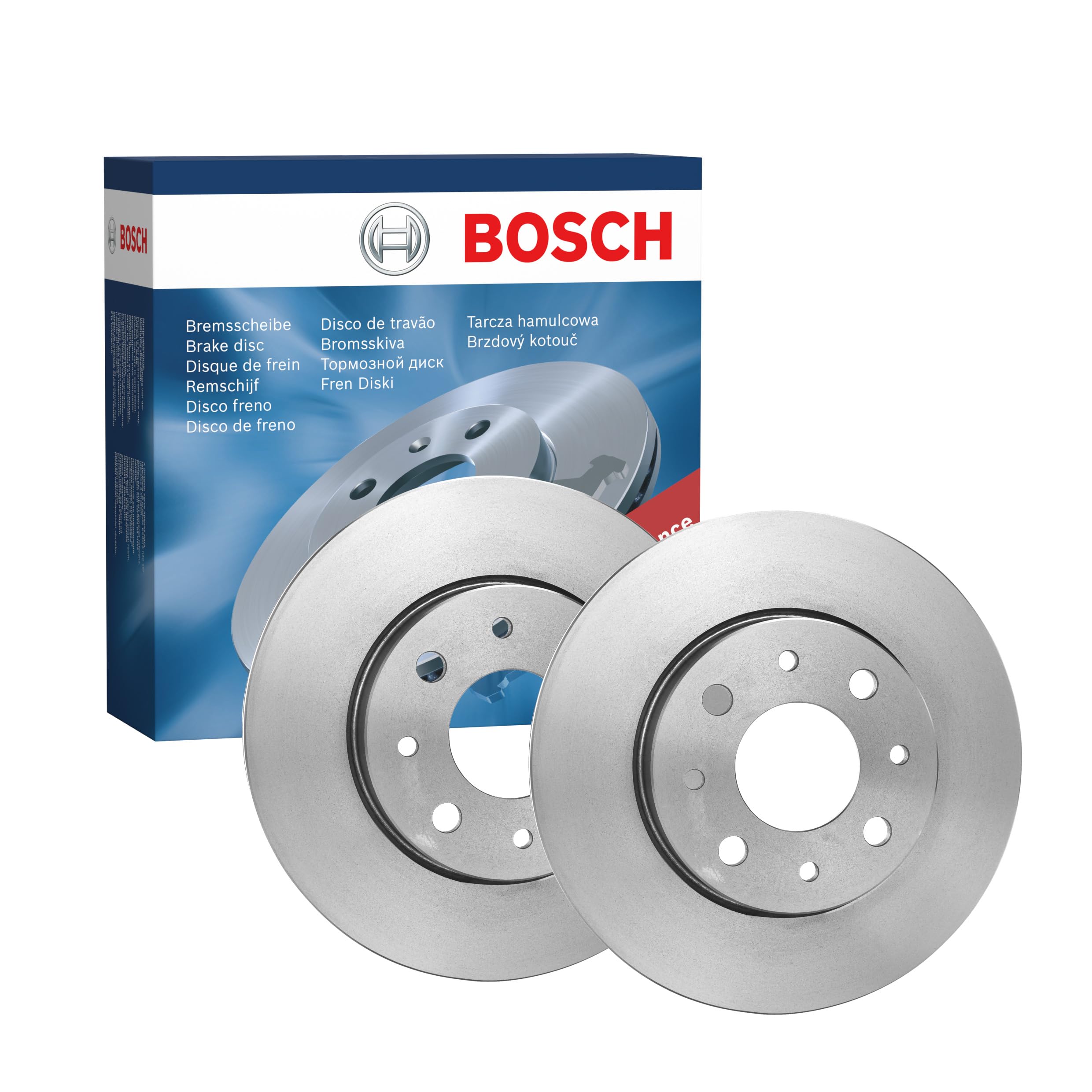 Bosch BD962 Dischi freno, Certificato ECE-R90, 1 set di 2 dischi