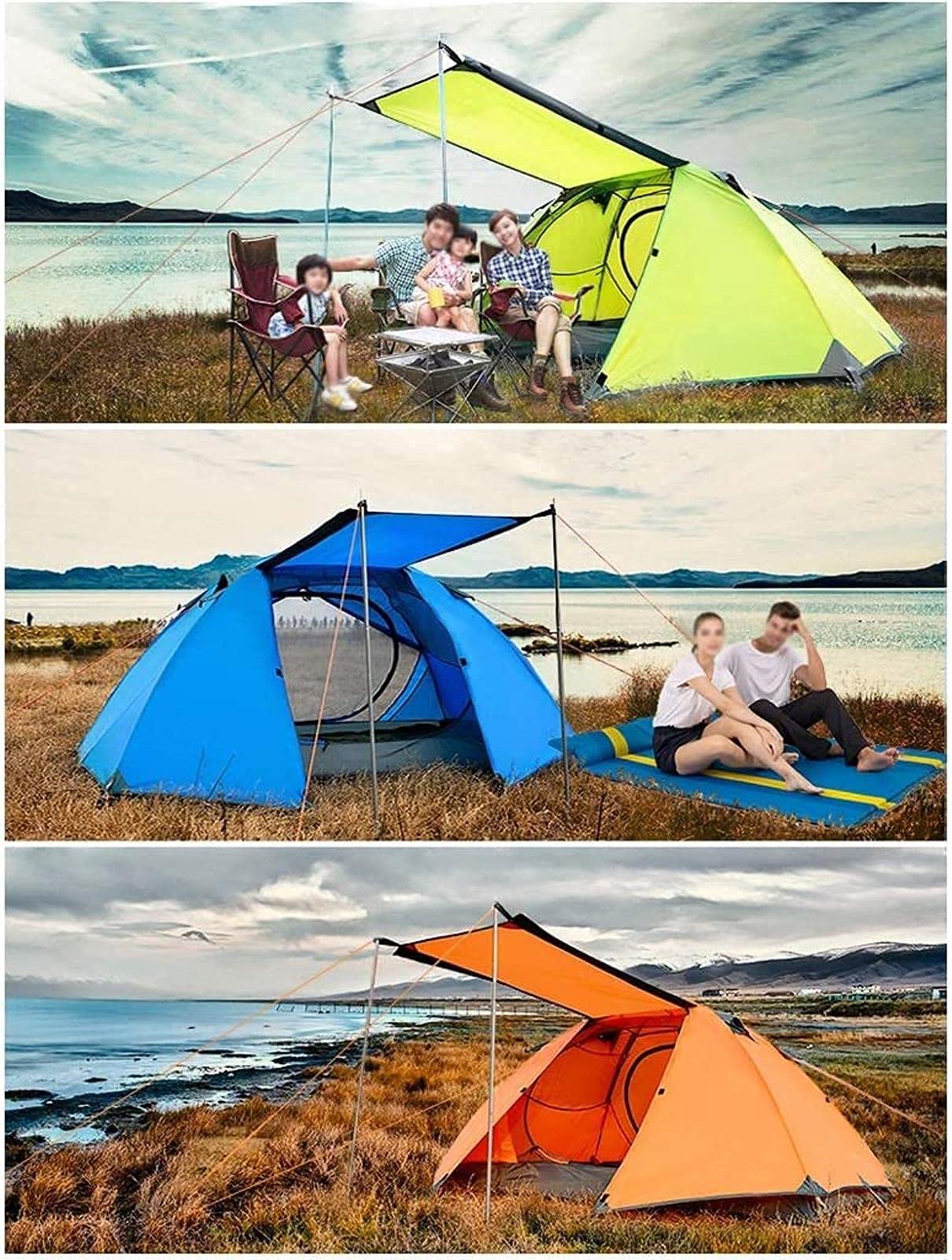 Amazon.co.jp: キャンプ用テント キャンプテント 軽量屋外バック