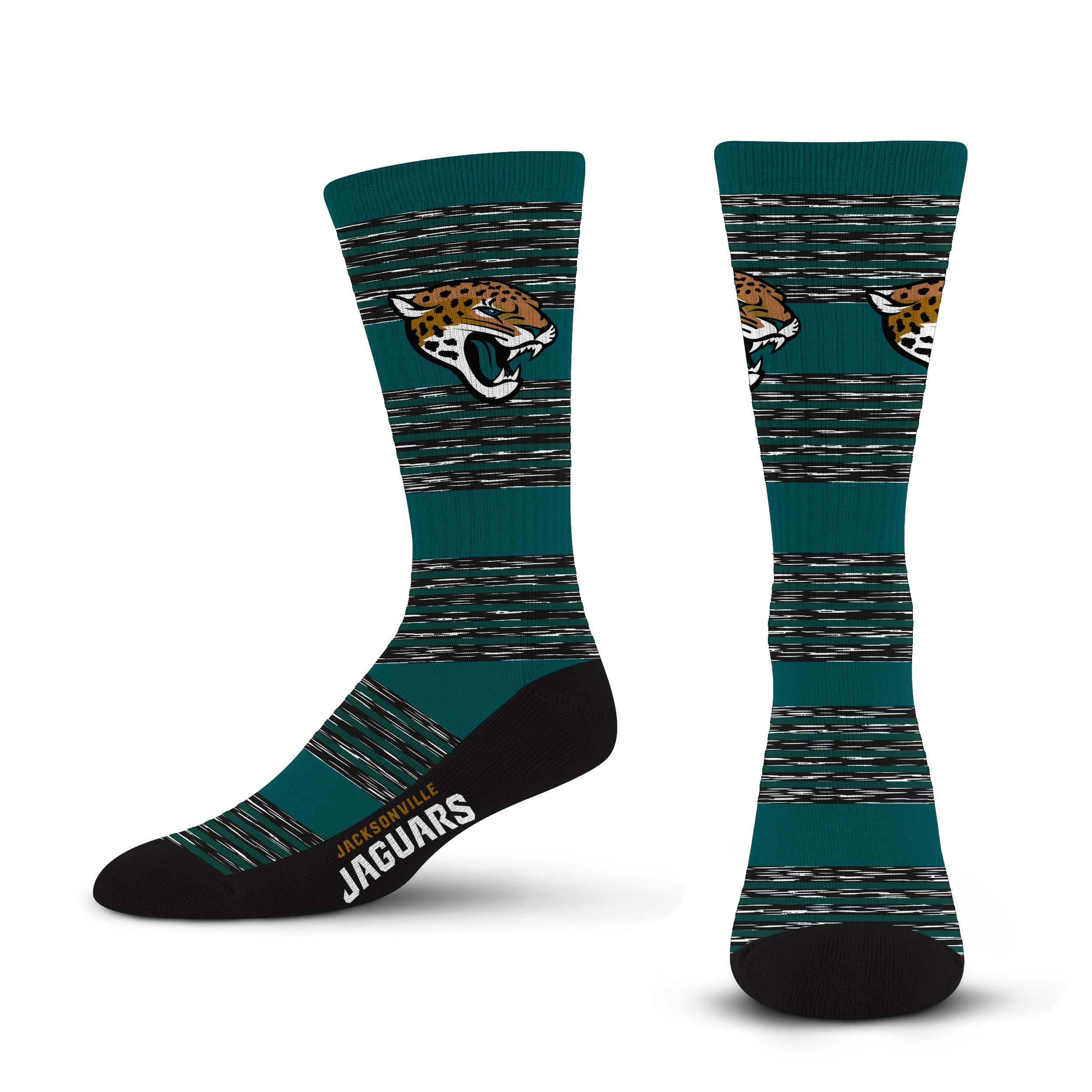 For Bare FeetMen's RMC Multi Stripe Crew Sock NFL