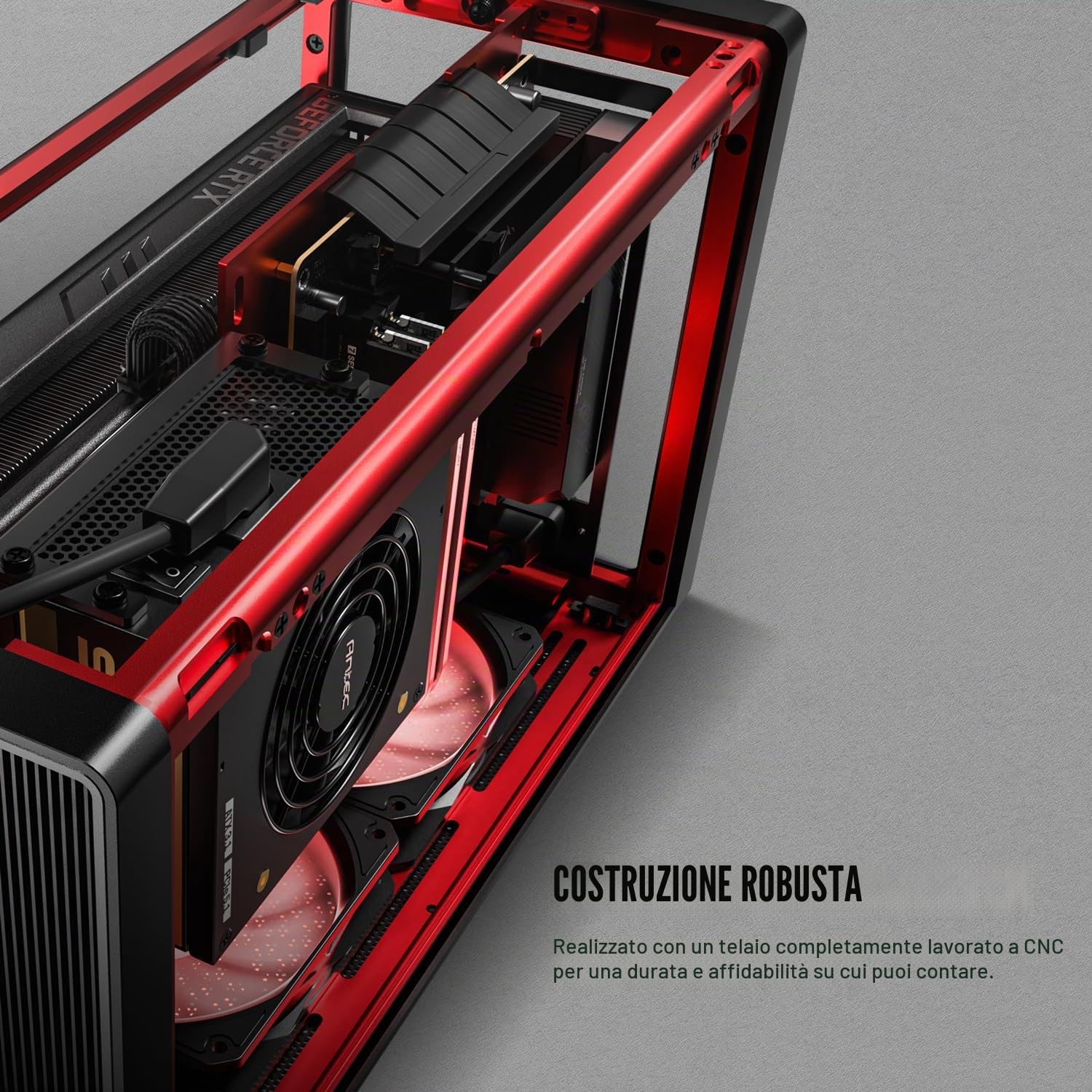 Antec Performance 1 M Nero Mini ITX PC Gaming Case