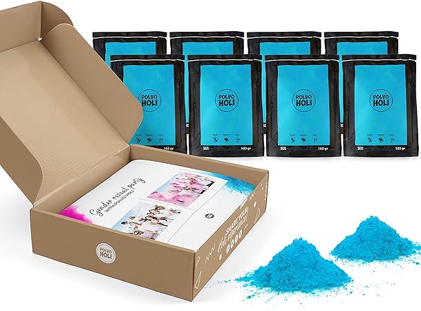 Polvo Holi Pack Baby Shower Revitalise Le Sexe De Bebe Bleu Amazon Fr Cuisine Et Maison Polvo Holi Pack Baby Shower Revitalise Le Sexe De Bebe Bleu Amazon Fr Cuisine Et Maison