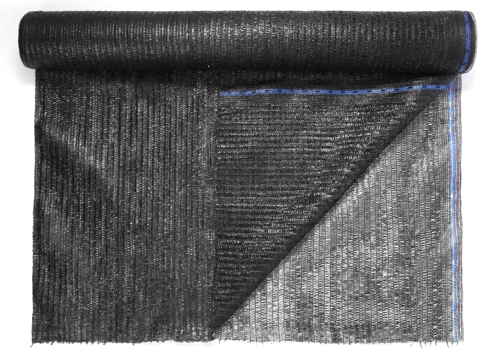 6 ft. X 100 ft. Black Shade Cloth Roll Sunblock 40% Shade UV Resistant Net for Garden Greenhouse Flower Plant