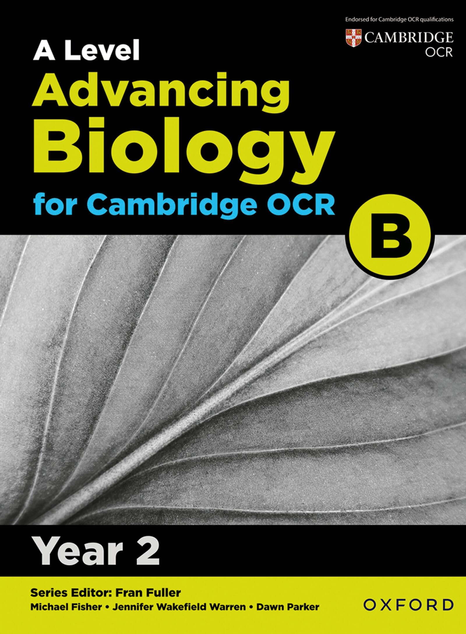 A Level Advancing Biology for OCR B: Year 2 by Michael Fisher (Paperback, 2015)
