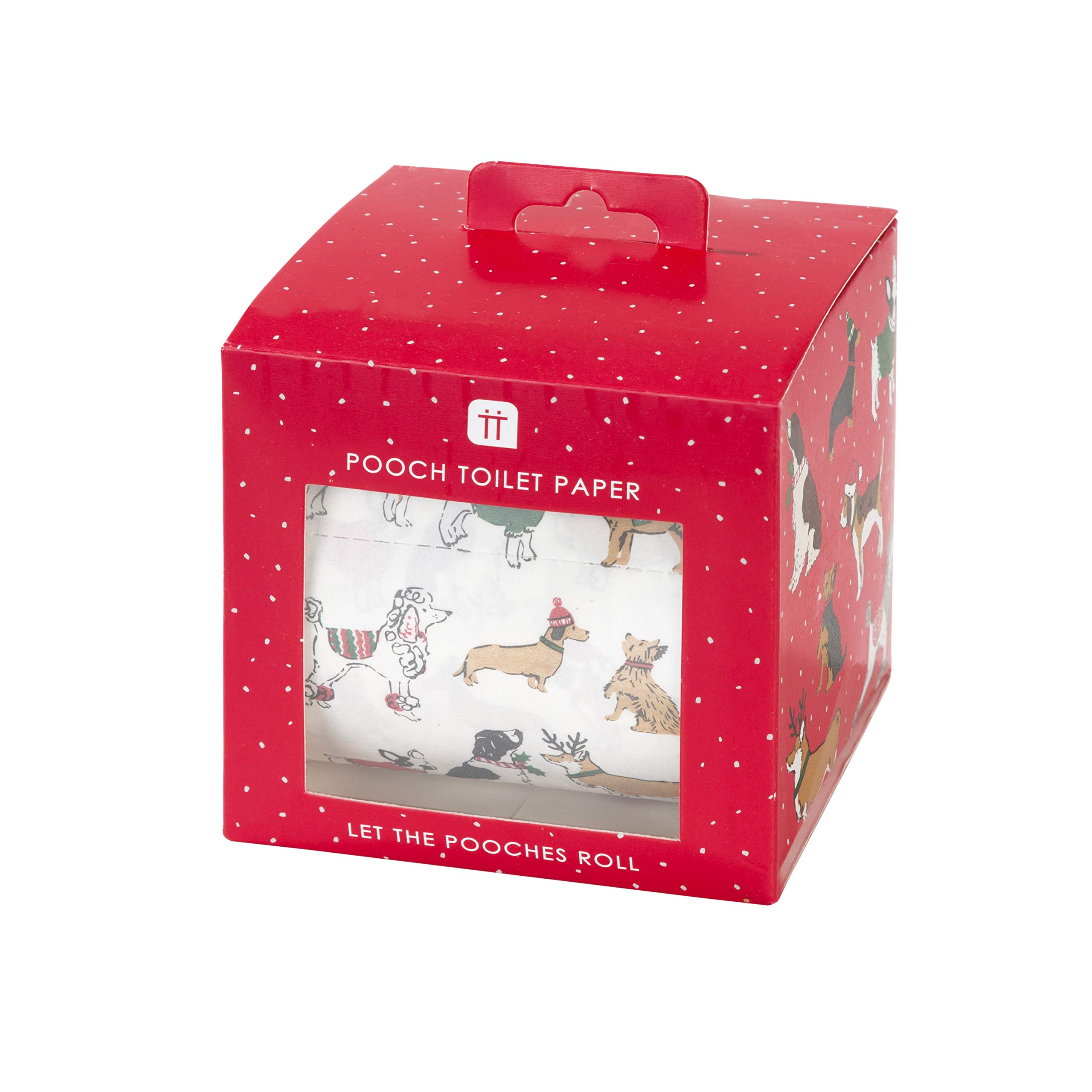 Talking Tables Novelty Christmas Toilet Roll Featuring Cats - Festive