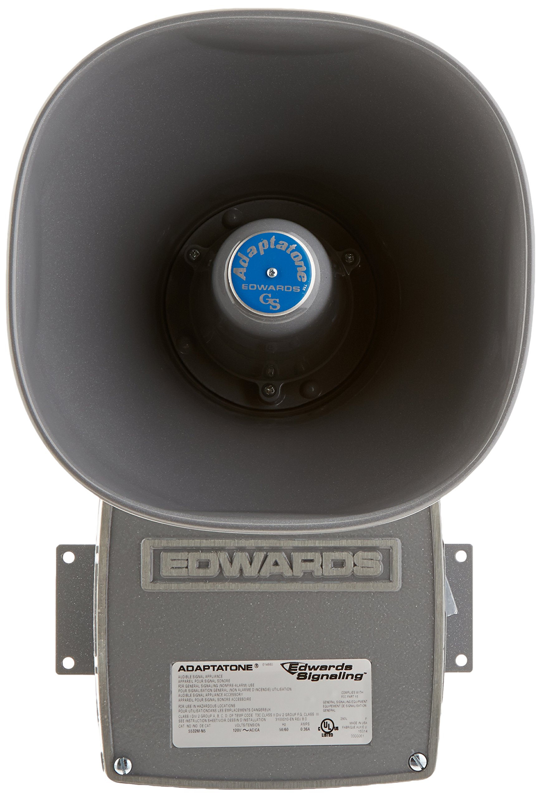 Bell, 120VAC, 0.08 AC, Gray