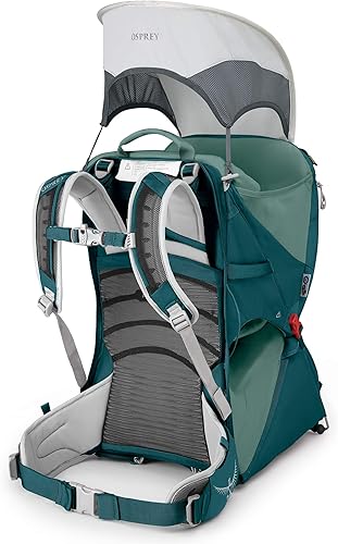 Miniatura 9 de Osprey Poco LT - Mochila ligera para niños, color verde azulado, carga mínima 23.8lbs - Carga máxima 48.5lbs