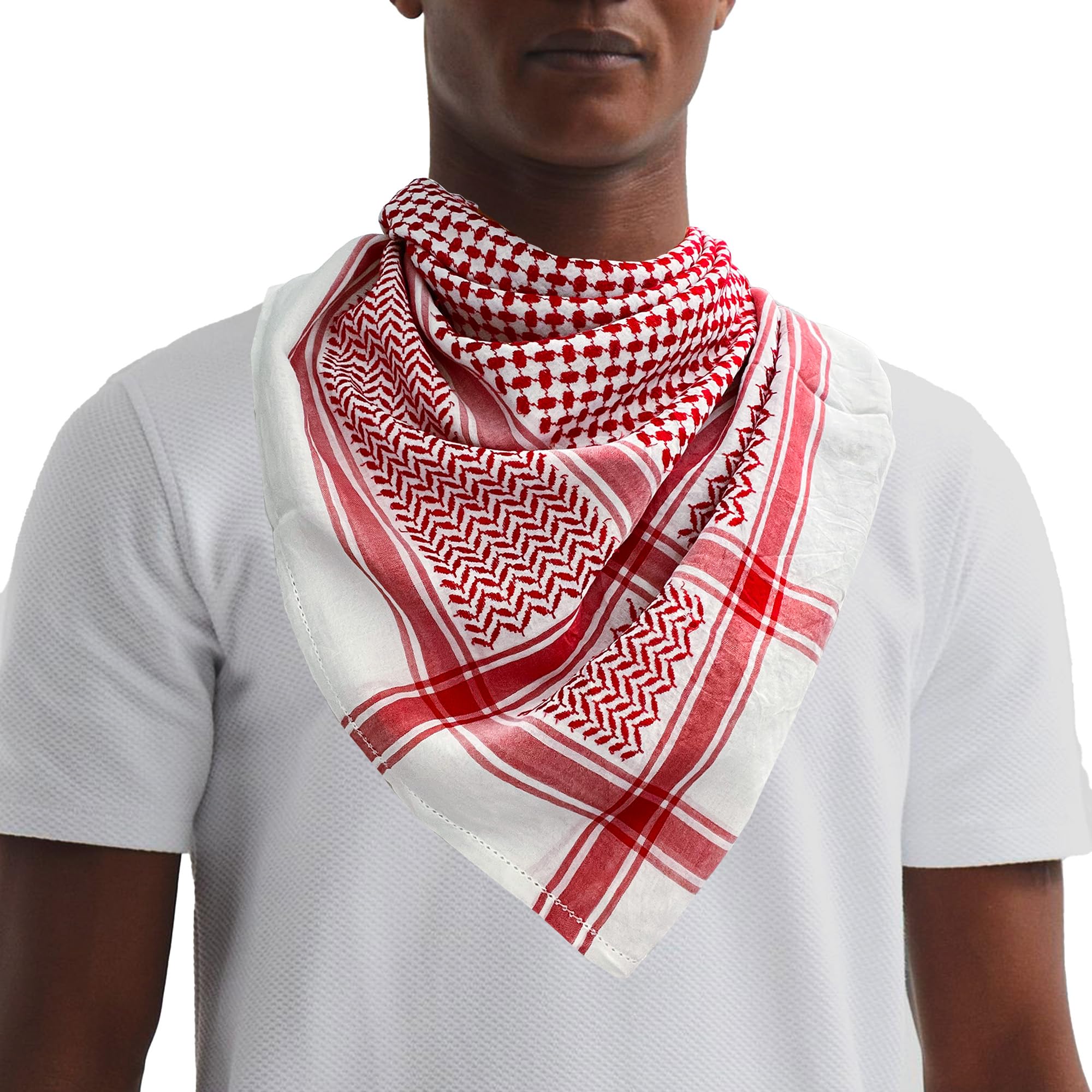 CHIFIGNO Sciarpa lunga da donna con bandiera della Palestina, scialle avvolgente, in seta, elegante, da spiaggia, Bandiera della mappa della Palestina, 35.4 x 70.86 Inches