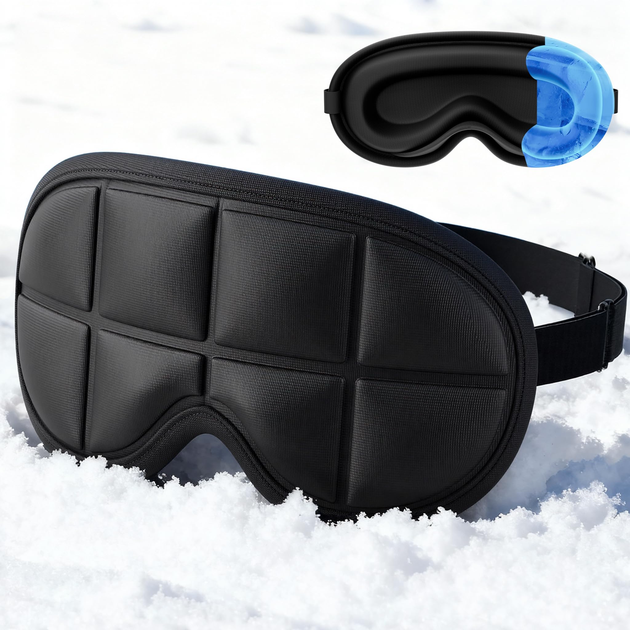 Tolaccea 3D Cooling Sleep Mask