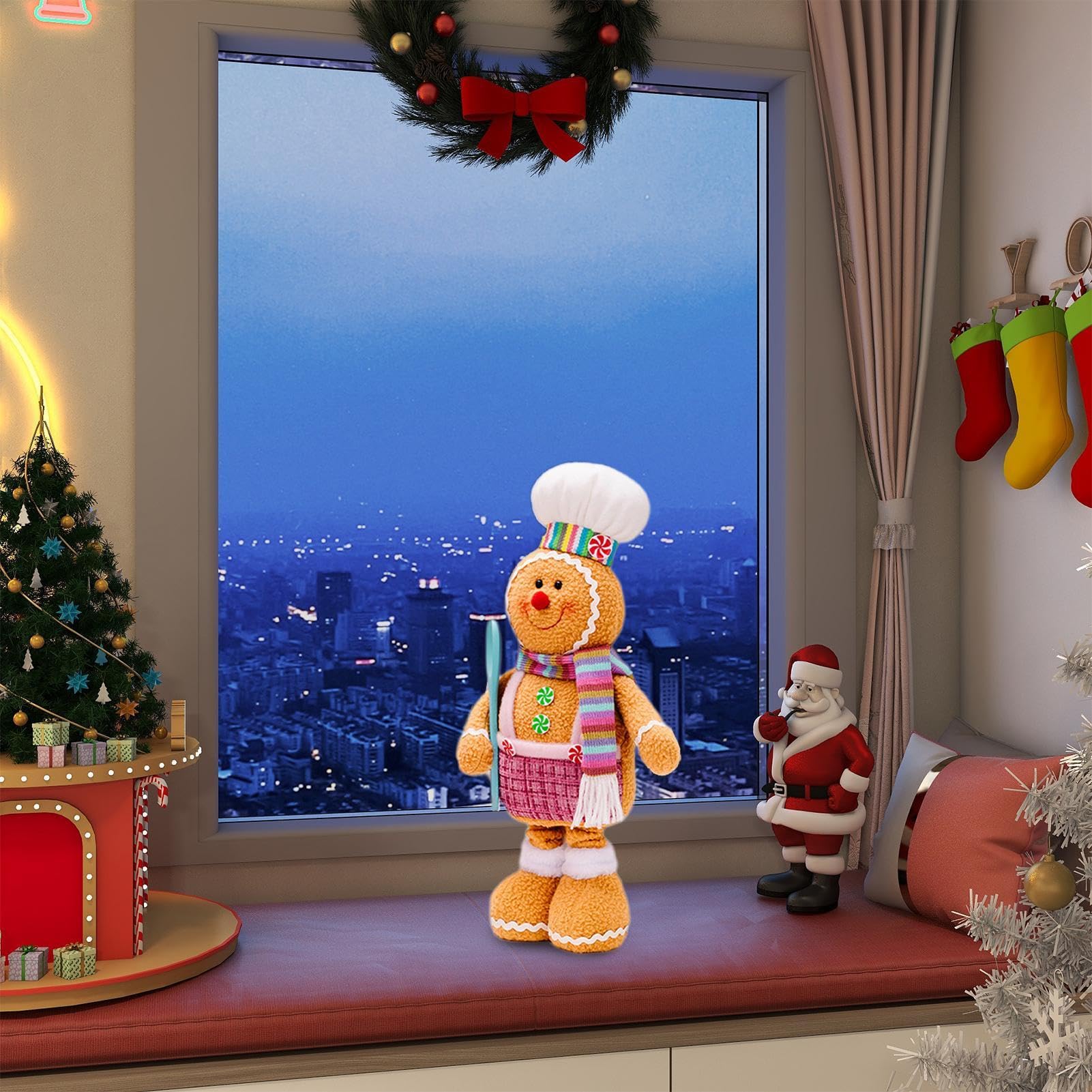 ディズニー　クリスマス　フィギュア　ジンジャーブレッド ディズニー クリスマス フィギュア ジンジャーブレッドセット - メルカリ