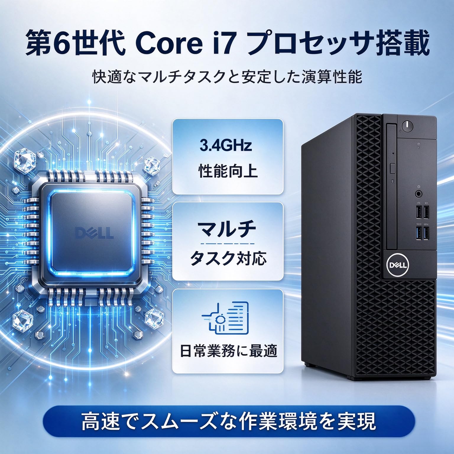 Amazon.co.jp: 【整備済み品】DellデスクトップOptiPlex 3040SFF又