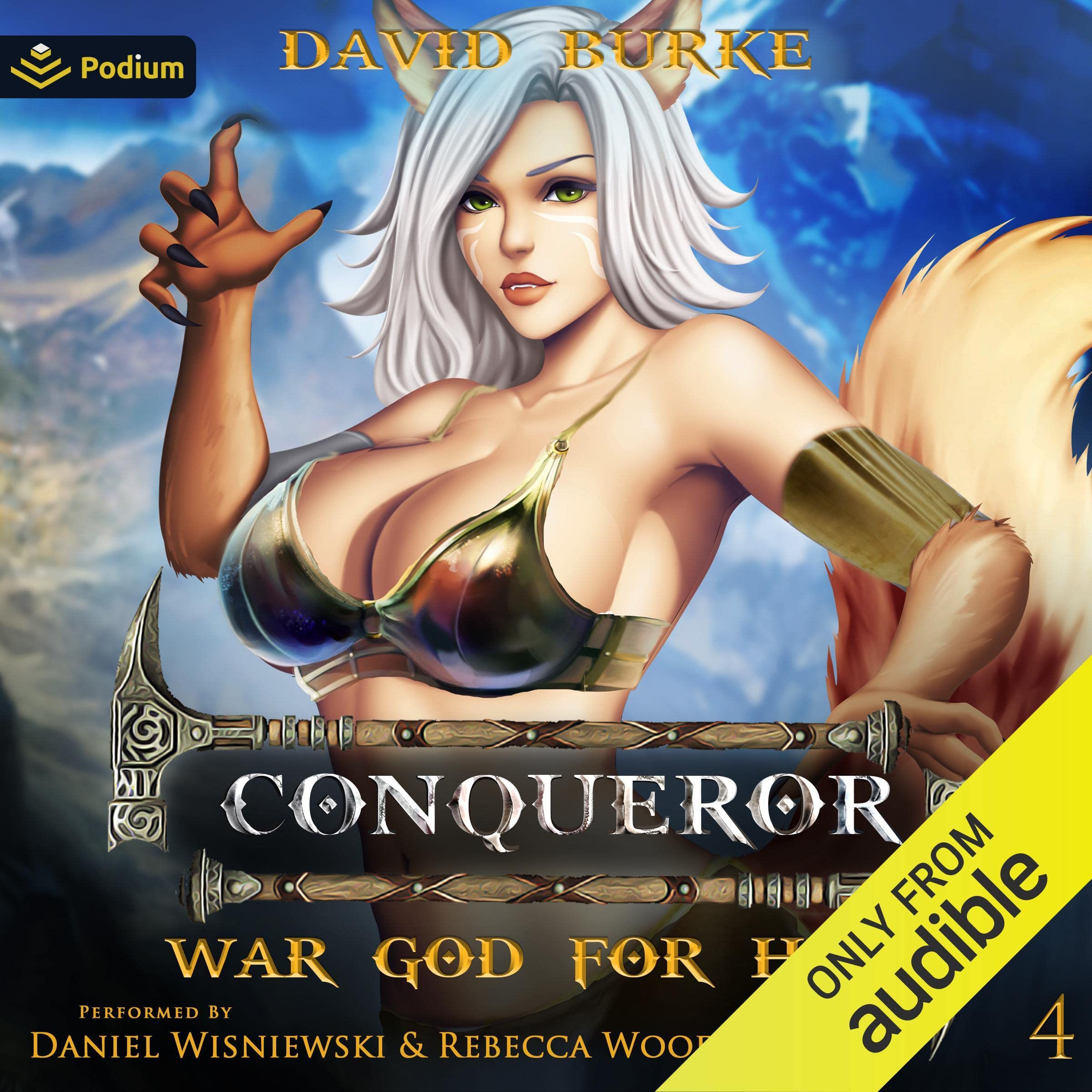 Cover art for Conqueror: War God for Hire, Book 4