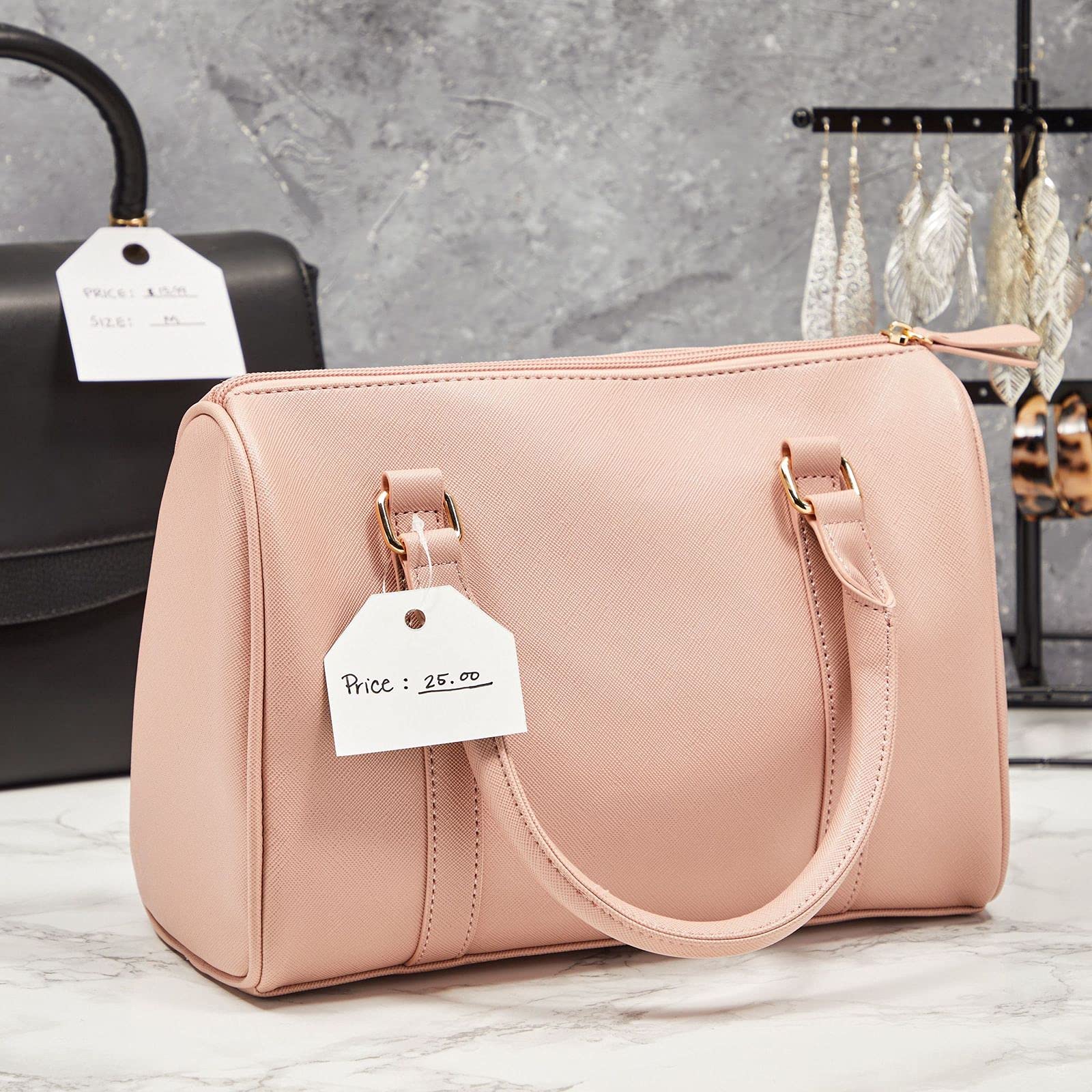 3 Inch Clear Plastic Hang Tag Fasteners, Snap Lock Pin Loop (5000