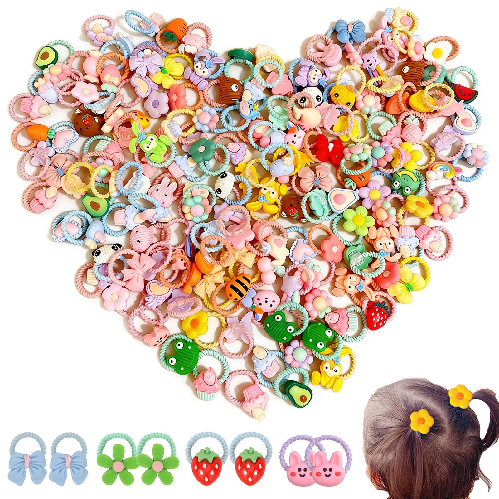 Photo 1 of BlueZOO Baby Hair Ties (100 Pcs)