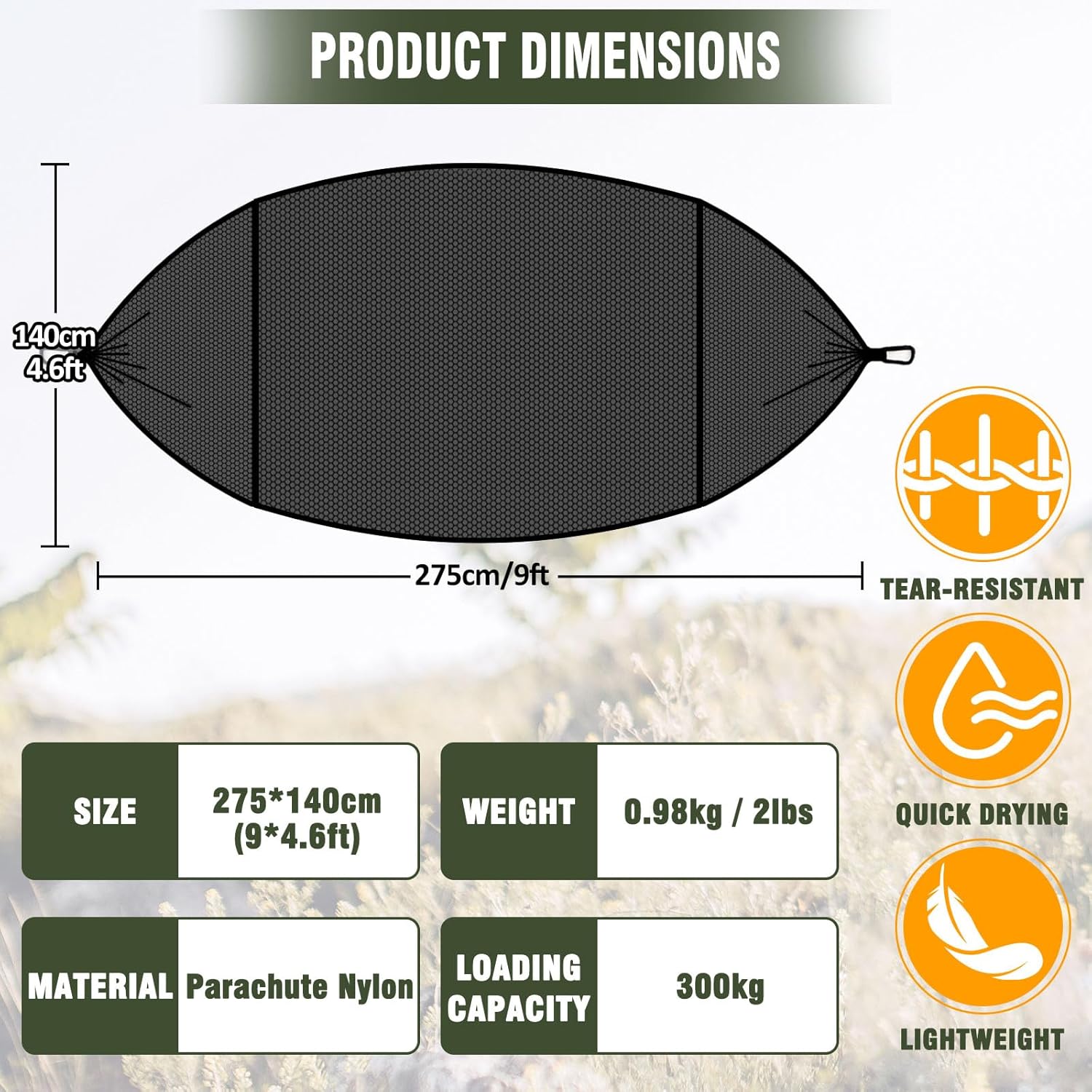 Ultimate Comfort: Review of the NATUREFUN Ultra-Light Travel Camping Hammock with Bug Net