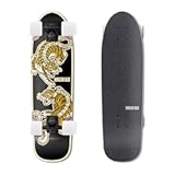 HORIZON BLUE Dinghy Classic Cruiser Skateboard Complete - 28&period;5" Lightweight Commuter&sol;Soft 63mm Wheels & Maple Deck