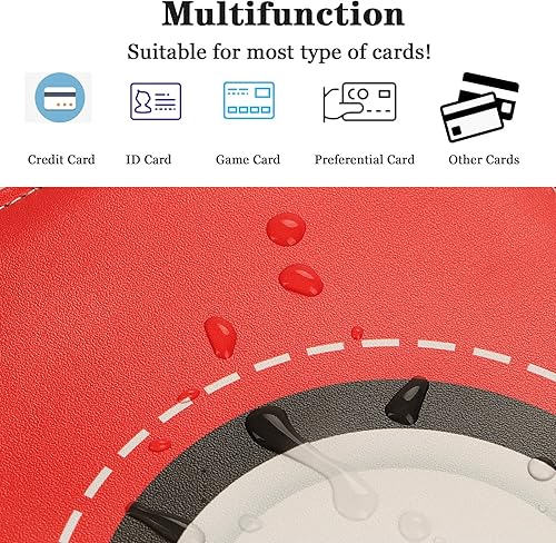 Miniatura 3 de Carpeta de tarjetas para tarjetas, mini álbum de coleccionista portátil de 1 bolsillo con mangas extraíbles, tarjeta de transporte con cremallera,