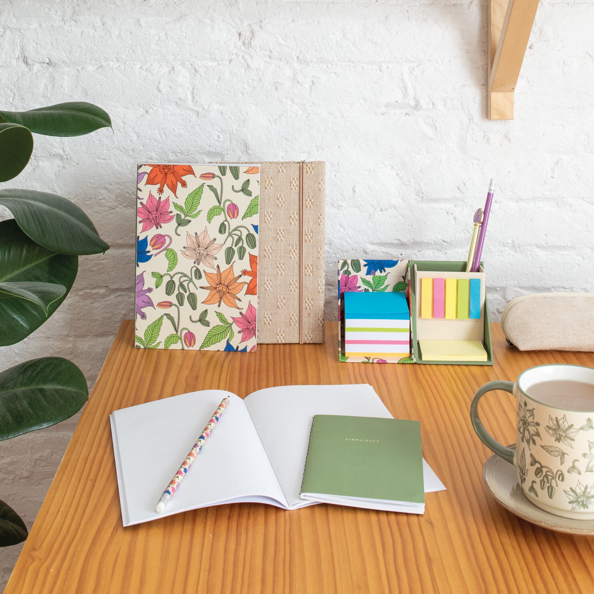 Image secondaire de Bloc-notes colorés Miquelrius avec index autocollants et mini cube