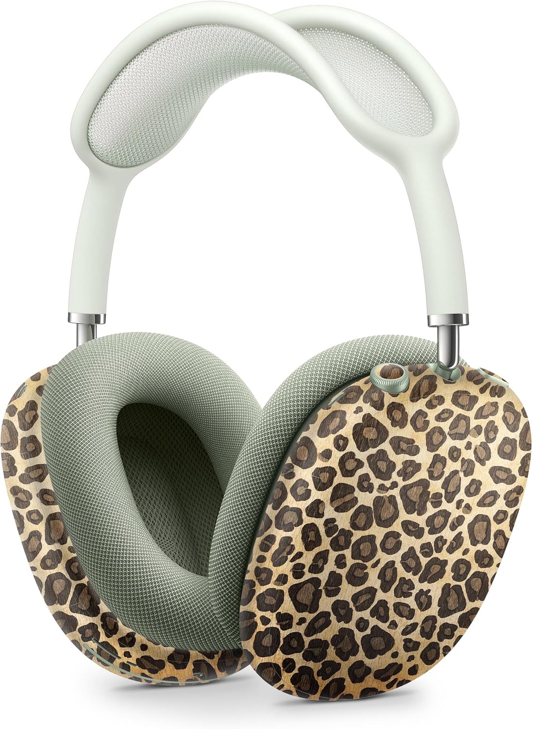 DesignSkinz - Skin Decal Protective Scratch Resistant Vinyl Wrap - Compatible with AirPods Max Headphones - Vibrant Leopard Print V23